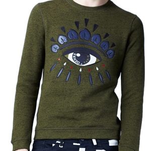 Kenzo Embroidered eye sweatshirt small